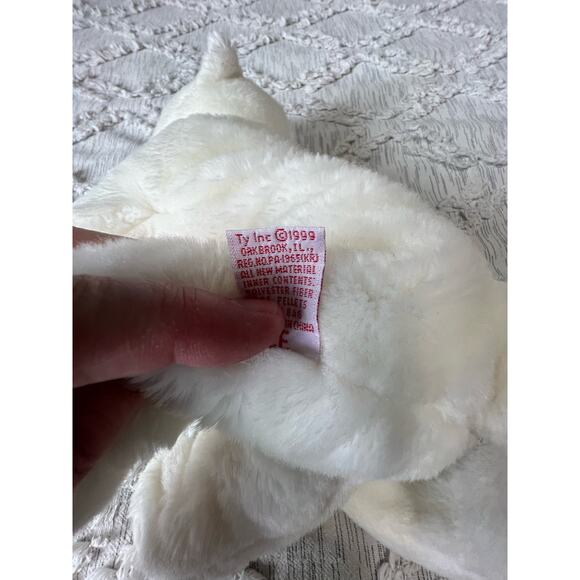 Ty Beanie Babies Buddies Flip the Cat Realistic Stuffed Animal Plush 1999 - Picture 3 of 8